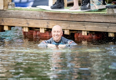 Mark Goldsmith at the 2022 Malibu Boats UK Wakeboard And Wakesurf Nationals - Photo Mantis Pro Media